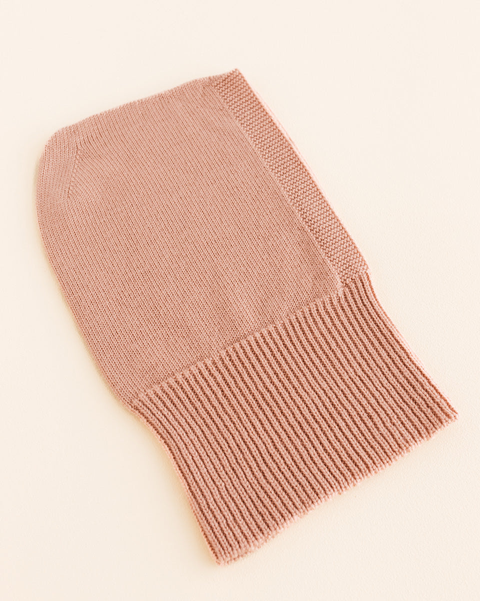 Hvid balaclava Eddy - Rose