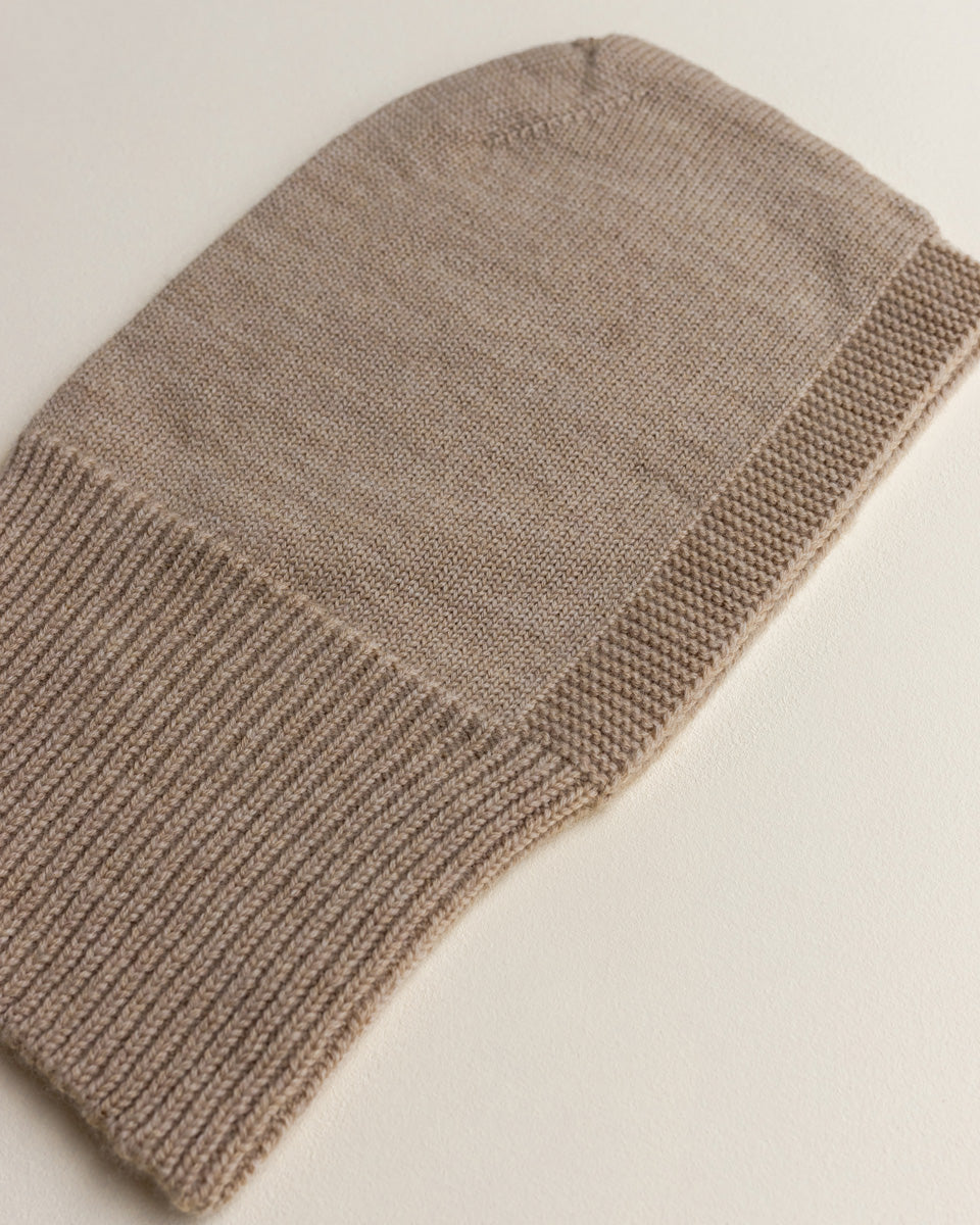 Weiße Sturmhaube Eddy - Sand