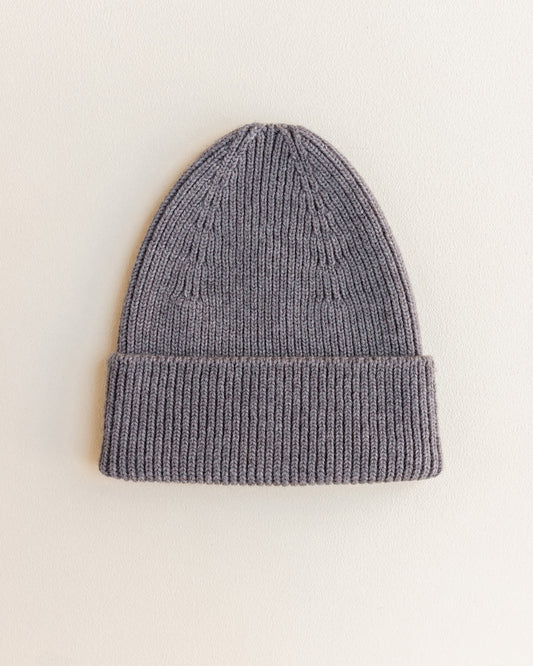 Hvid beanie Fonzie kids - Otter