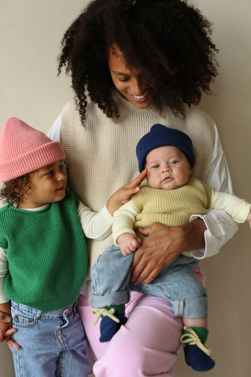 Hvid Hausschuhe - Otter