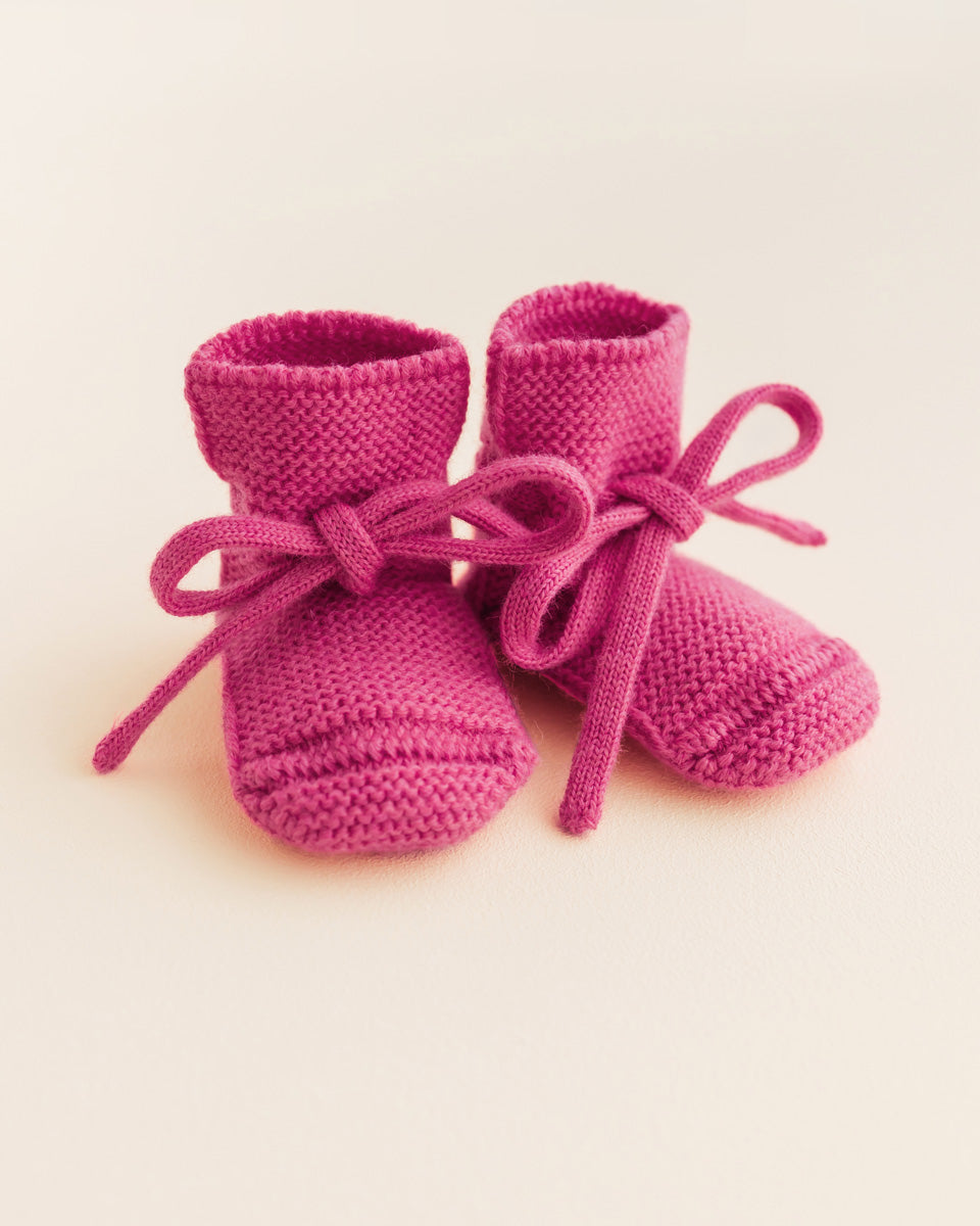 Hvid slofjes - Fuchsia