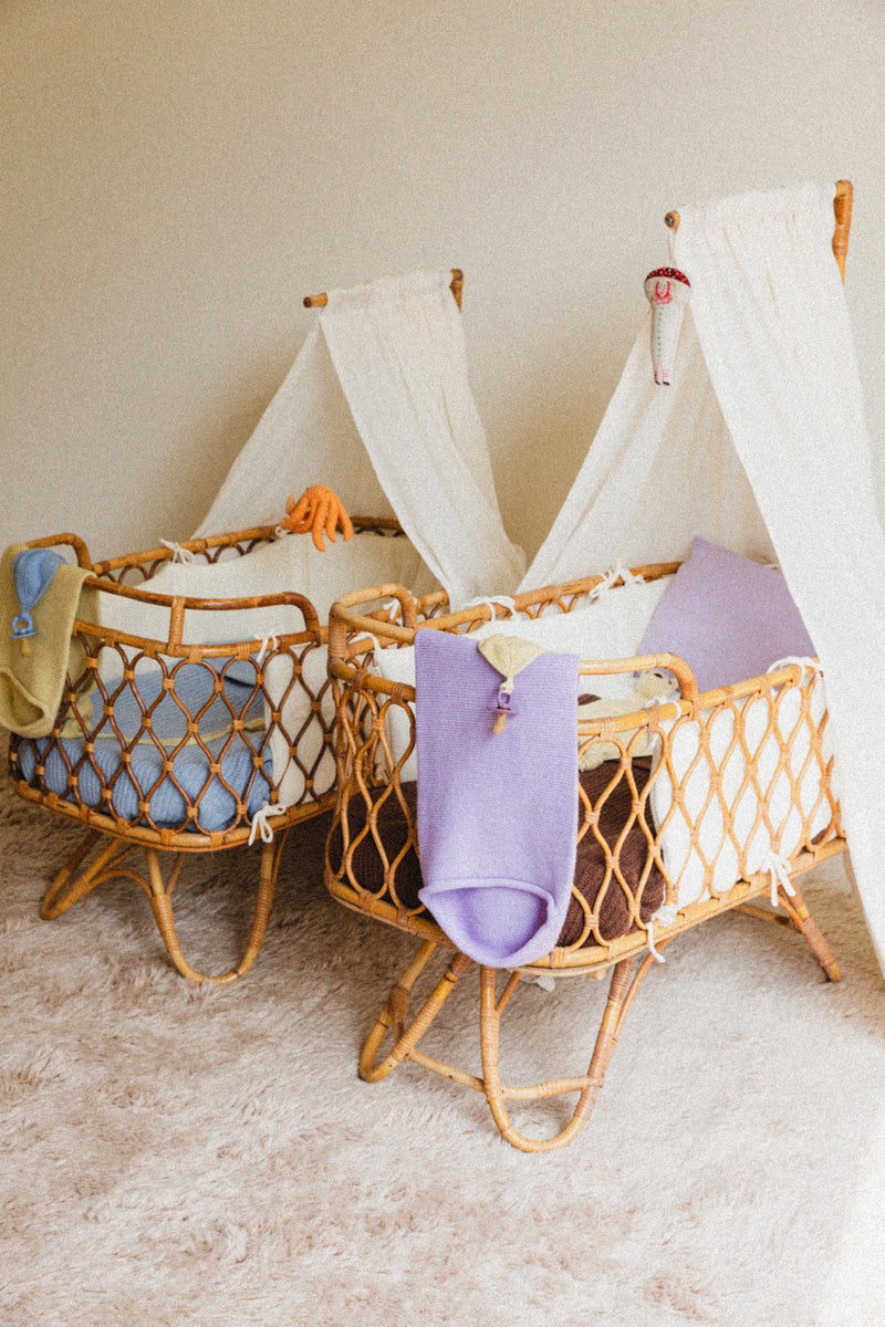Hvid cocoon - Lilac