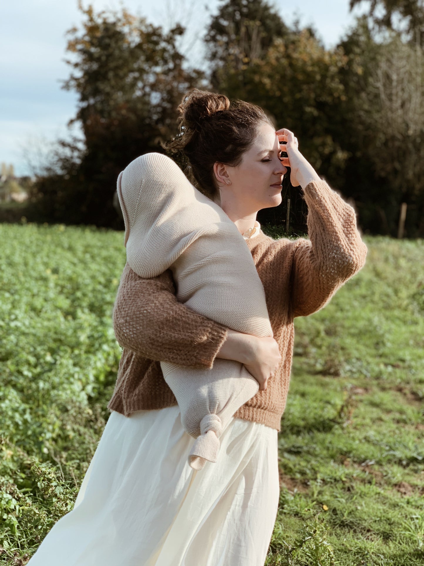 Hvid Cocoon - Hafer 