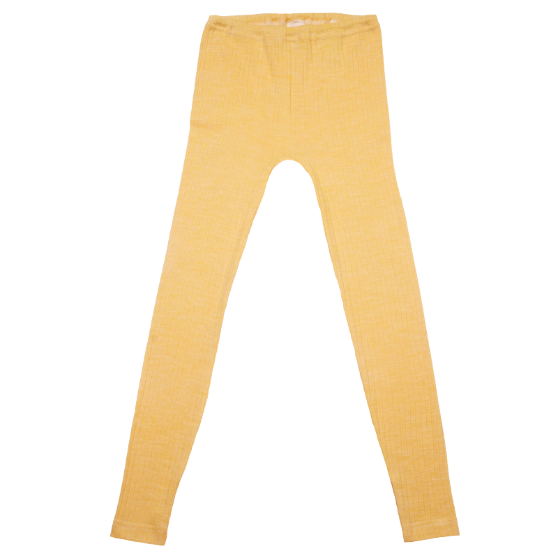 Cosilana Leggings aus Wolle/Seide/Baumwolle - Gelb