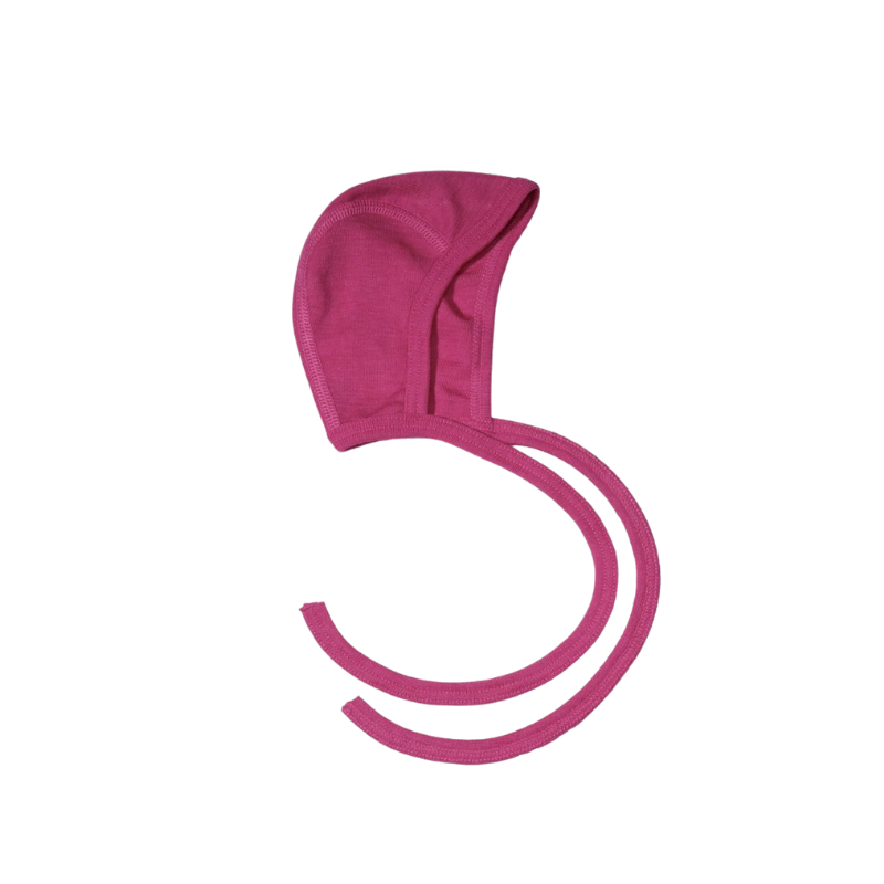 Cosilana Woll-/Seiden-Schleifenhut - Pep Pink