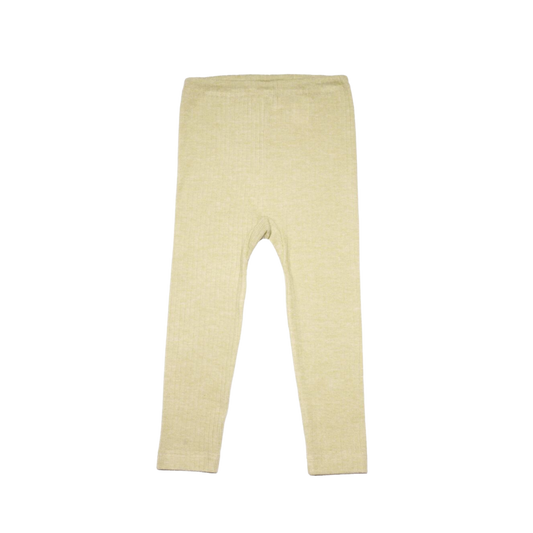 Cosilana Leggings aus Wolle/Seide/Baumwolle - Grün