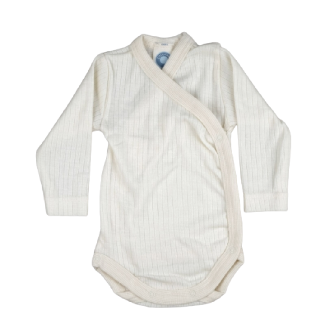 Cosilana wikkelromper wol/zijde/katoen - Natural