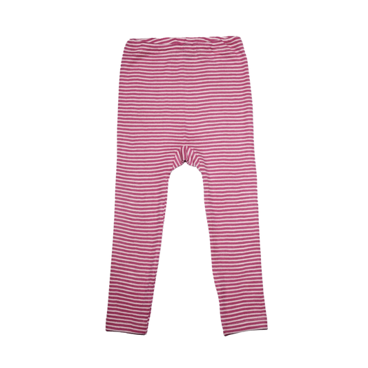 Cosilana wool/silk leggings - Pink / Natural
