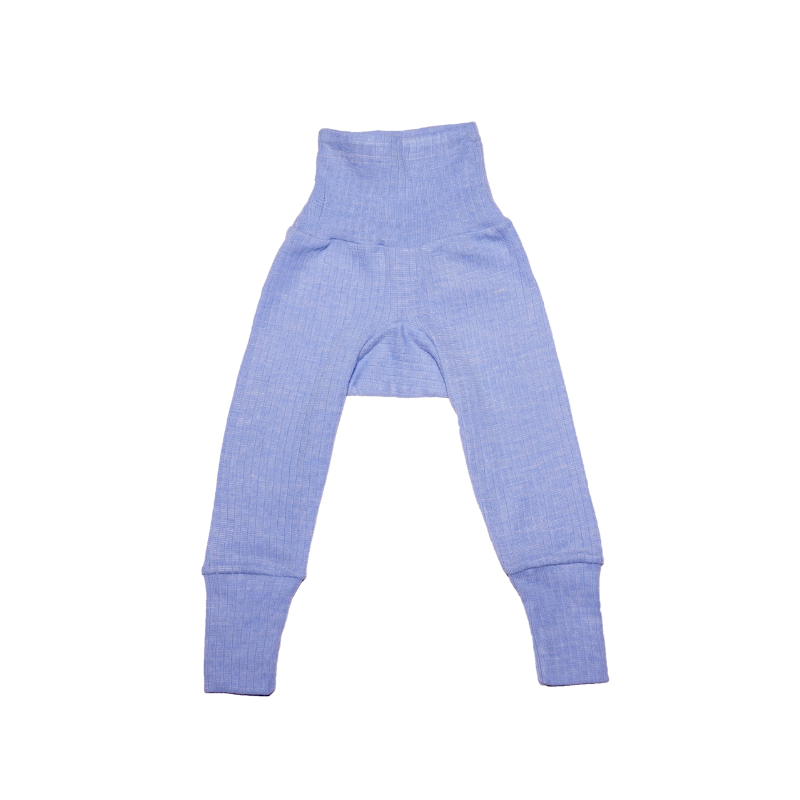 Cosilana Babyhose Wolle/Seide/Baumwolle - Blau