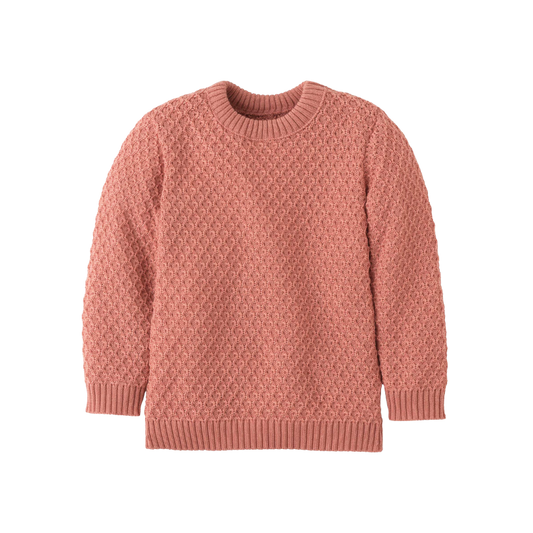 Disana Aran Pullover AW25/26 – Zartrosa