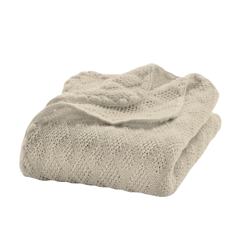 Disana Babydecke aus Wolle – Natur
