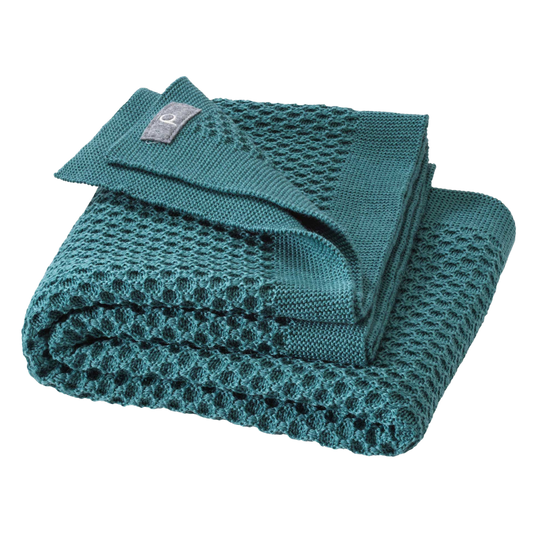 Disana wollen honeycomb deken - Eucalyptus