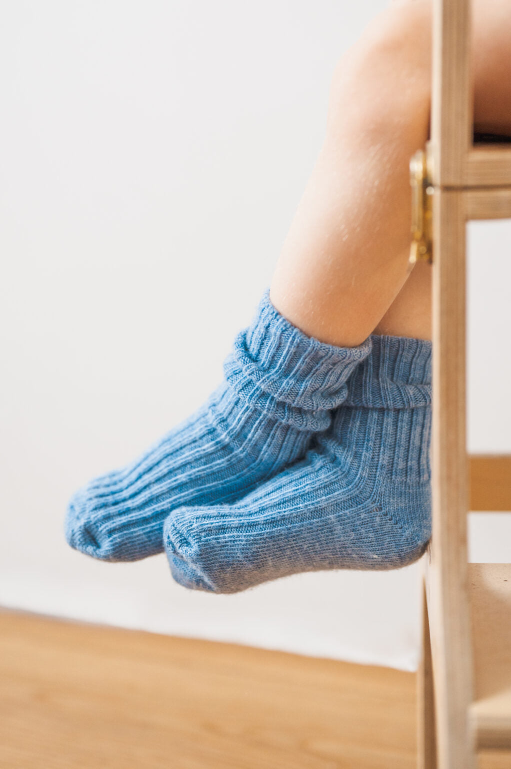 Joha Wollsocken - Blau meliert