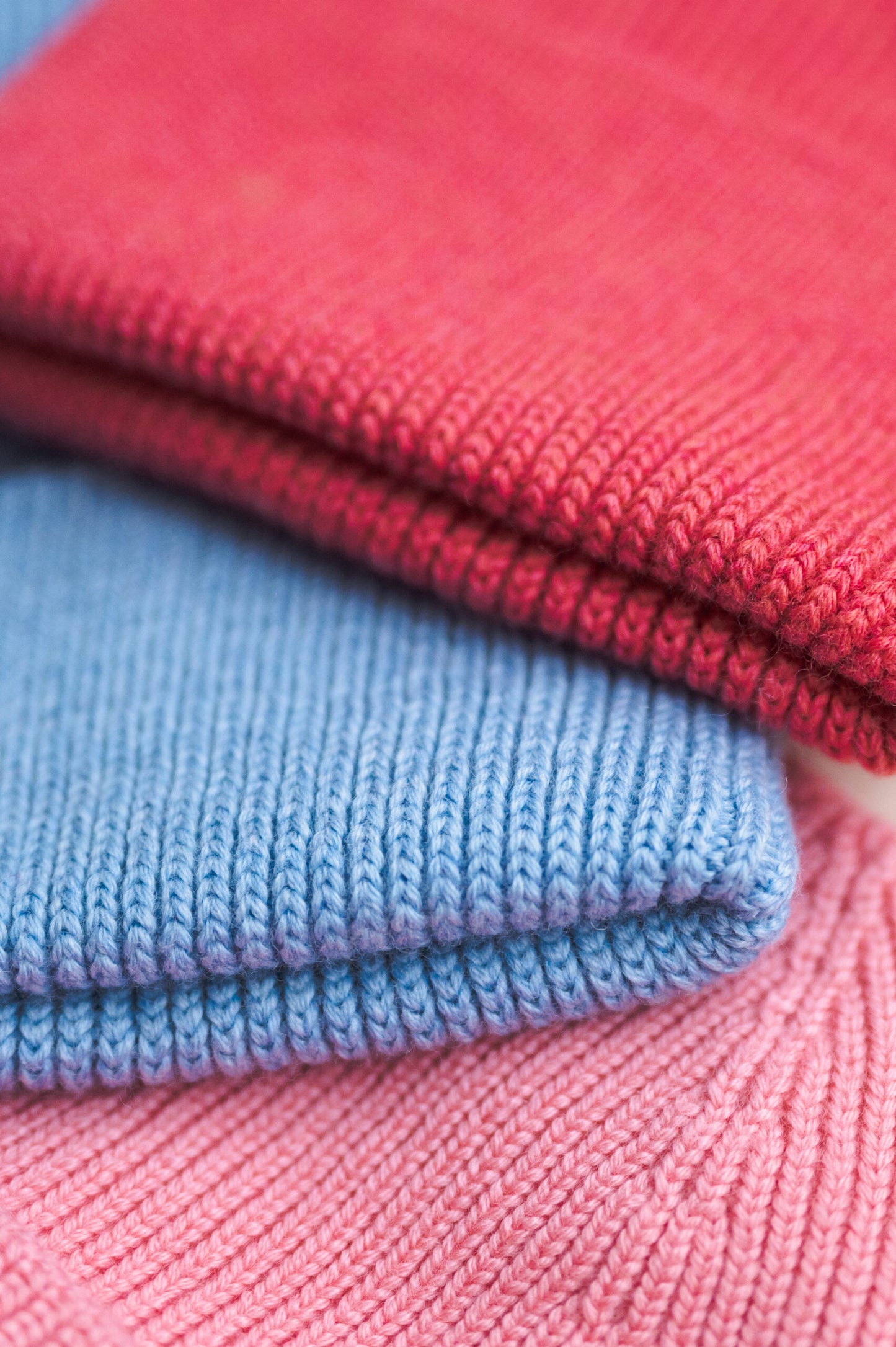 Hvid Mütze Fonzie Kinder - Hellblau