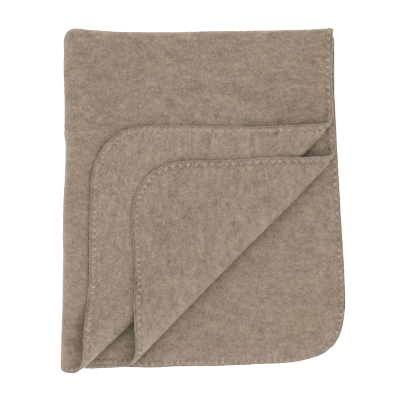 Engel Natur Wolffleece Babydecke – Walnuss melange