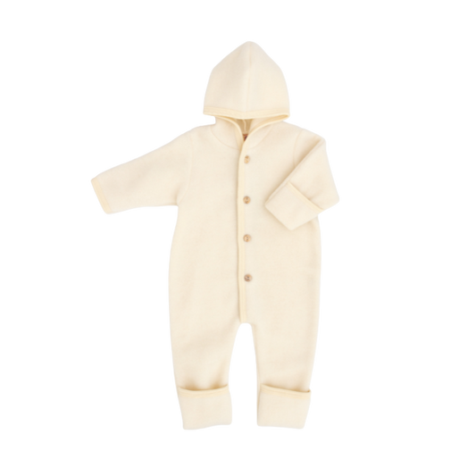 Engel Natur Merinowollfleece-Overall - Natur