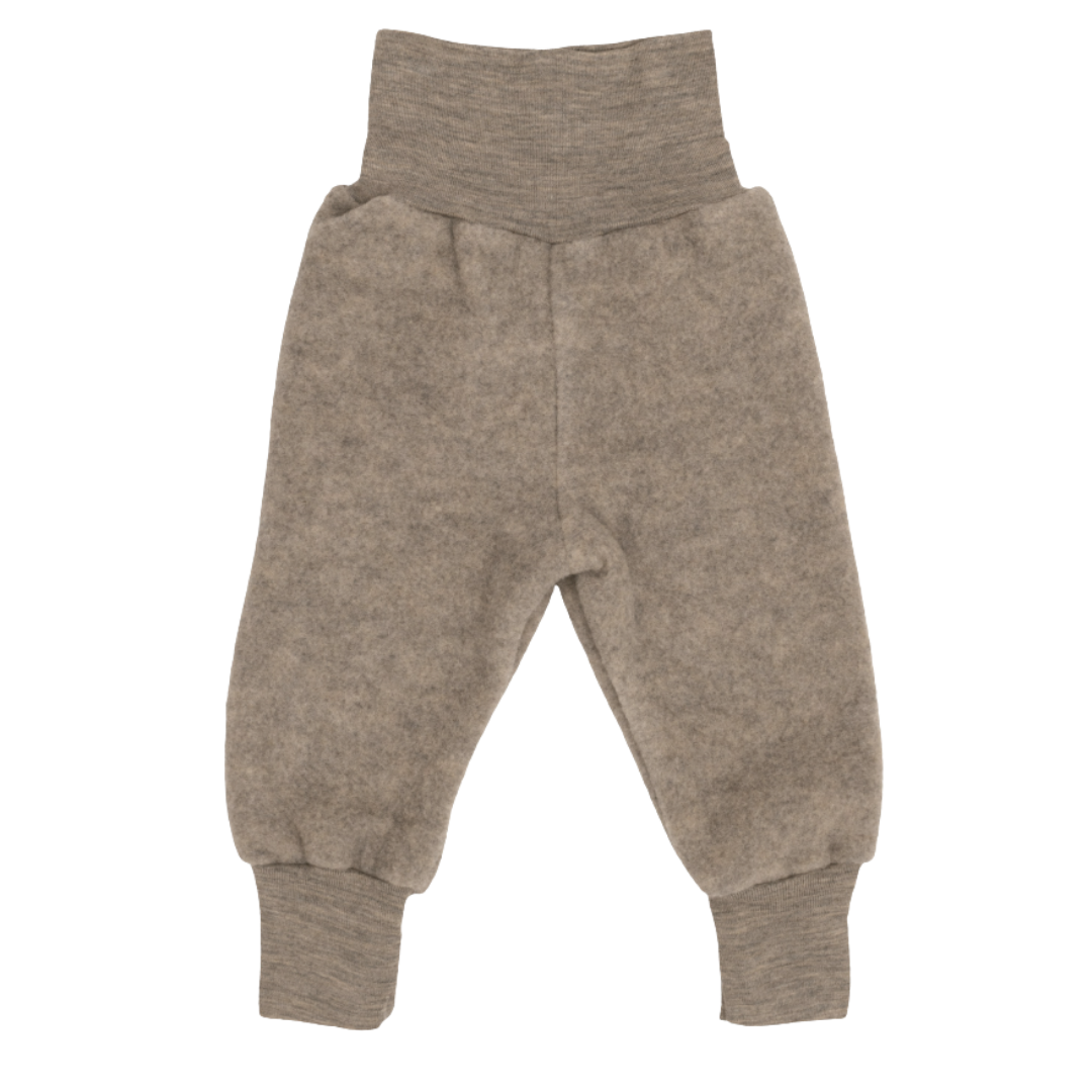 Engel Natur wolfleece broekje - Walnut