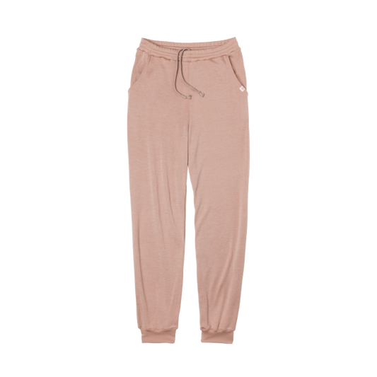 Engel Natur Jogginghose aus Wolle/Seide für Erwachsene - Dusty Rose