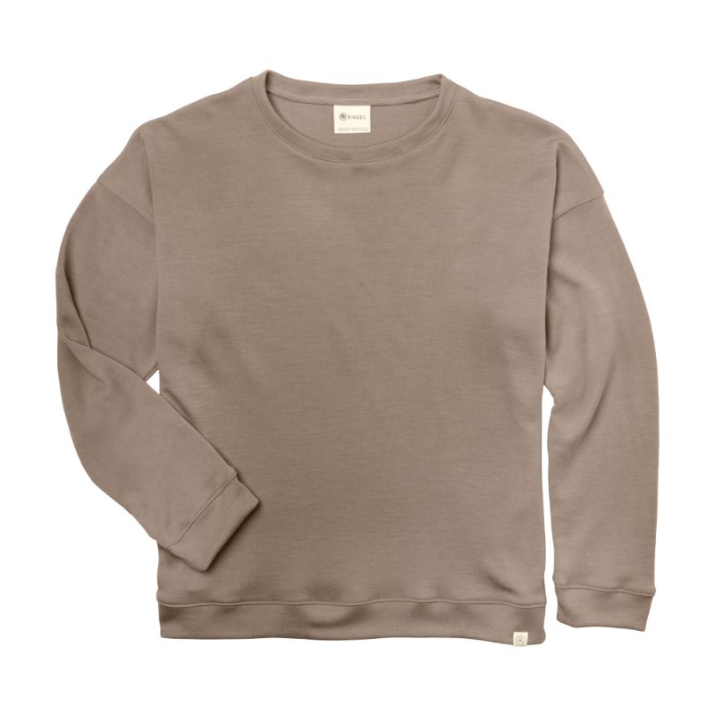 Engel Natur Woll-/Seidenpullover Erwachsene - Sand