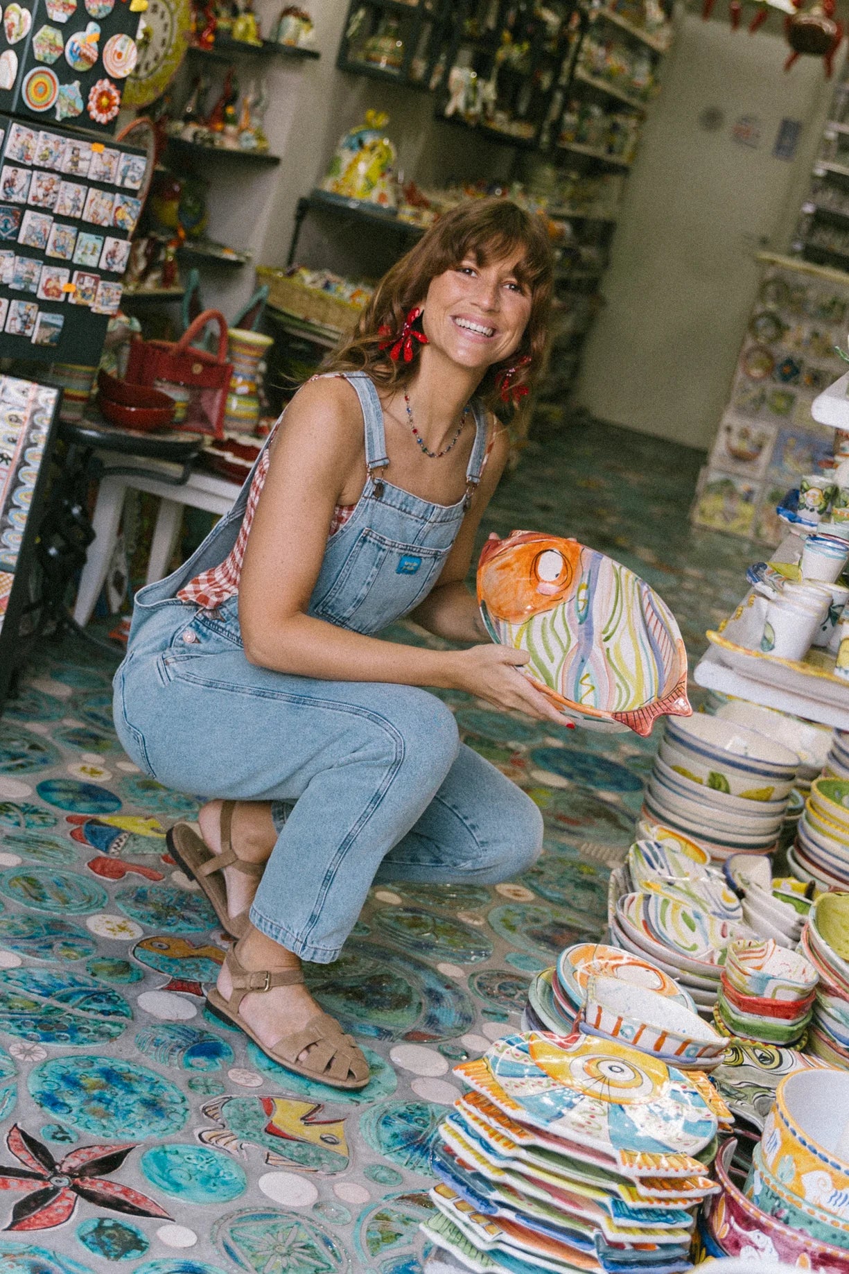 Favorite People dames overall - denim