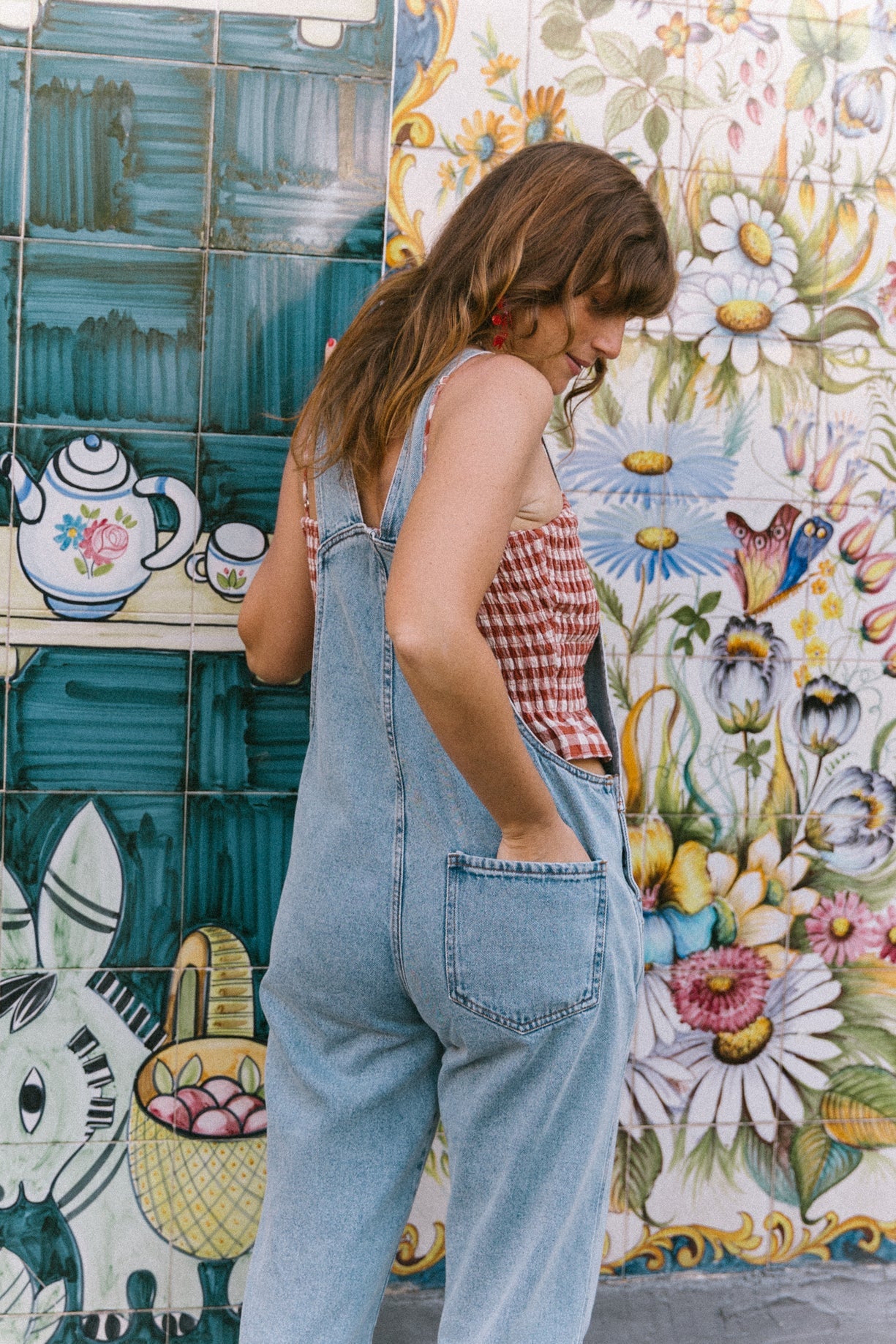 Favorite People dames overall - denim