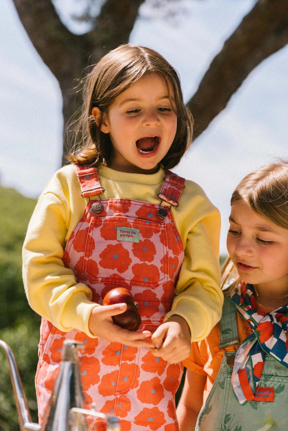 Favorite People overall Napoli - Pink & red flowers