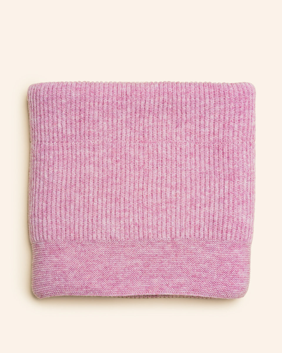 Hvid deken Gaston - Cotton Candy