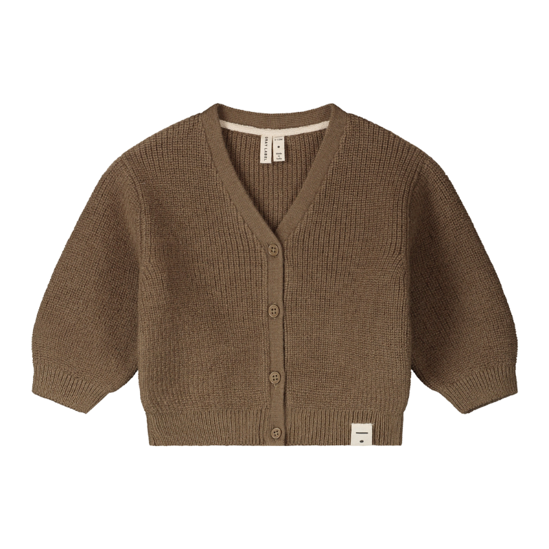 Gray Label Baby-Strickjacke aus Wolle – Woody