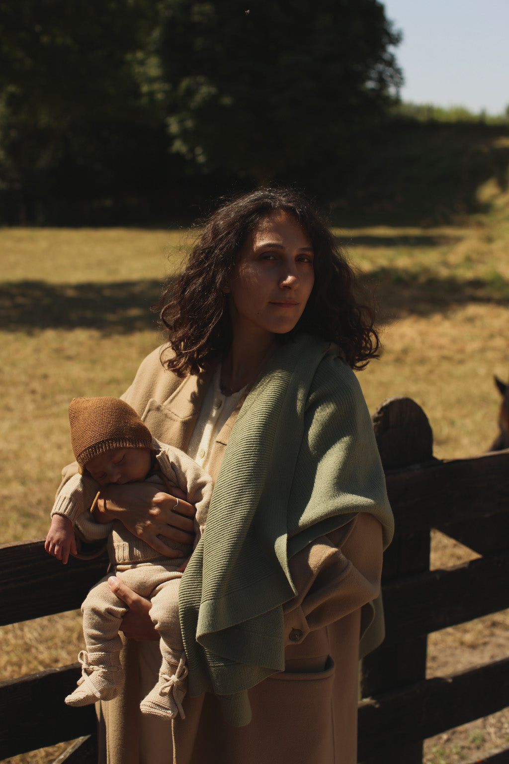 Hvid deken Gust - Artichoke