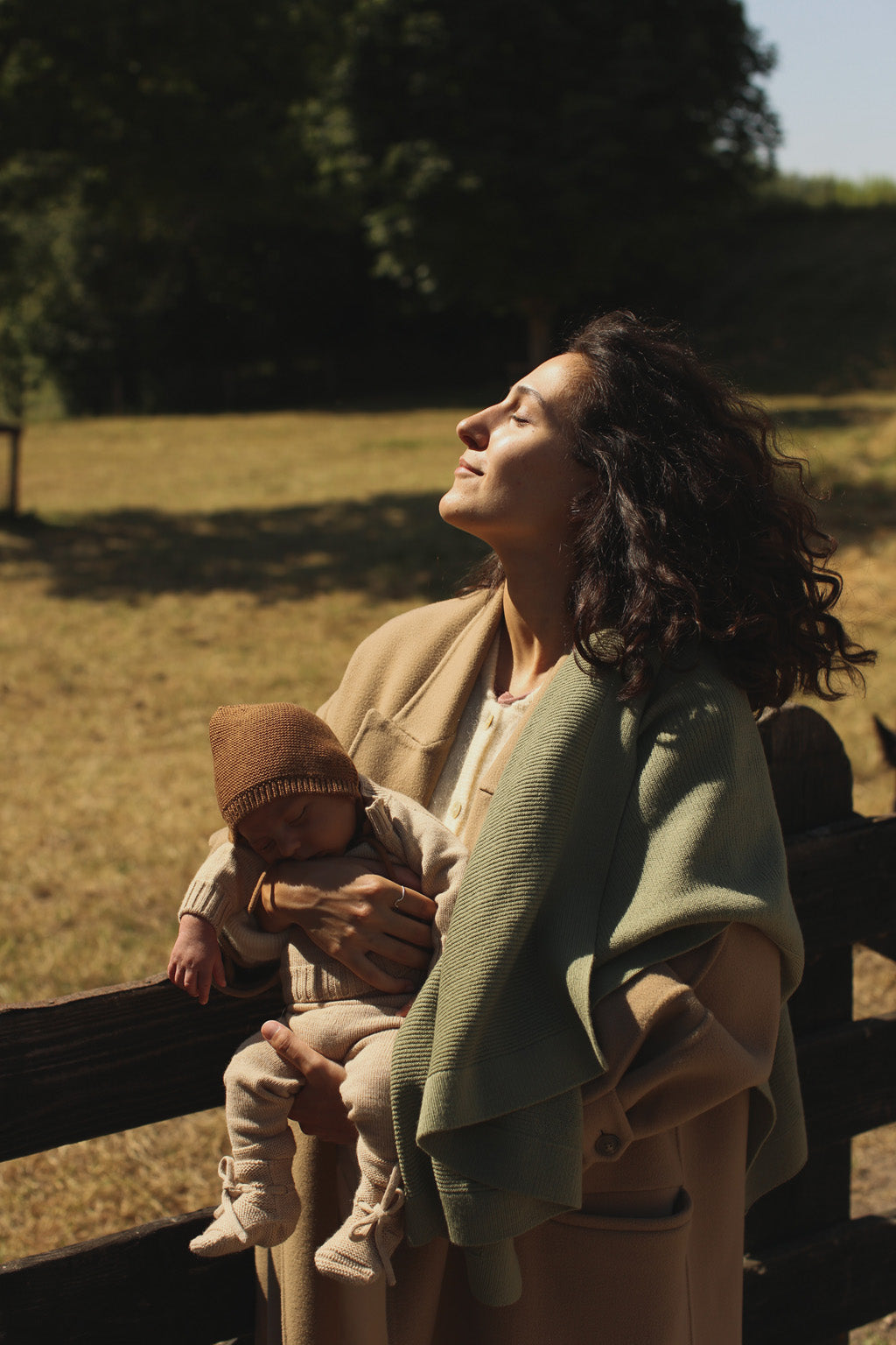 Hvid deken Gust - Artichoke