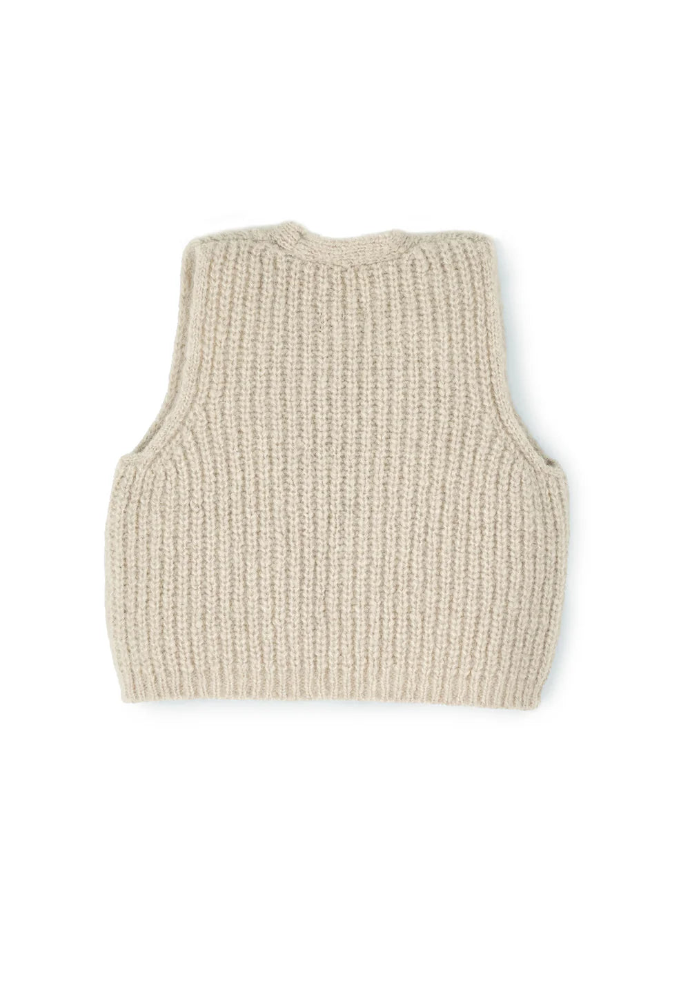 HALFEN Alpaka Kinderweste mit Fliege - Beige