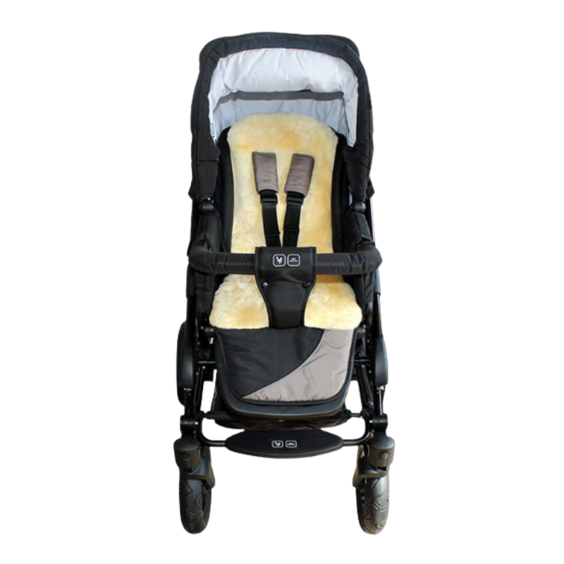 Heitmann Felle Buggy/Autositz Schaffell - Gold