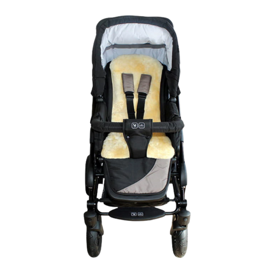 Heitmann Felle Buggy/Autositz Schaffell - Gold