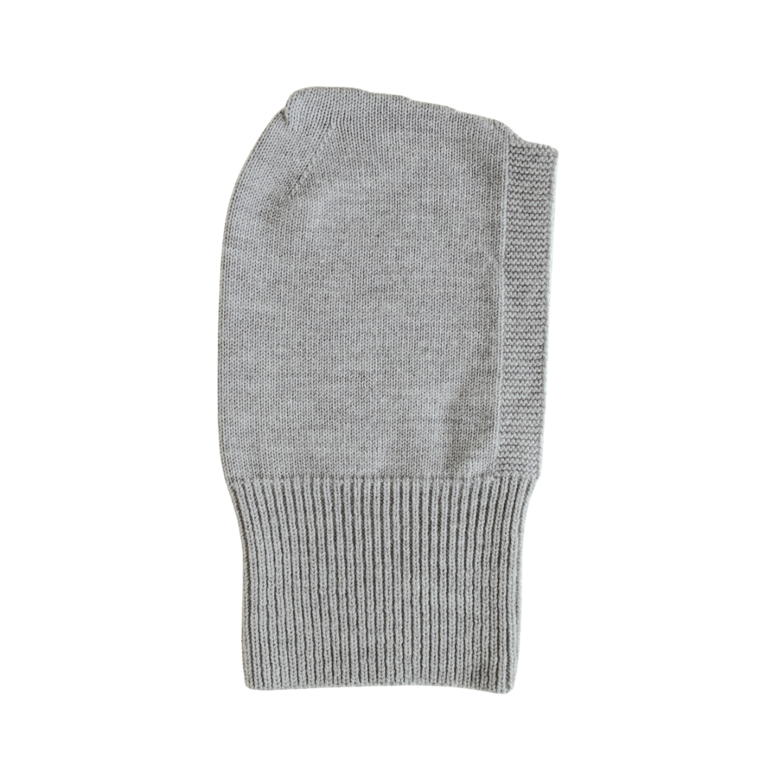 Hvid balaclava Eddy - Grey Melange