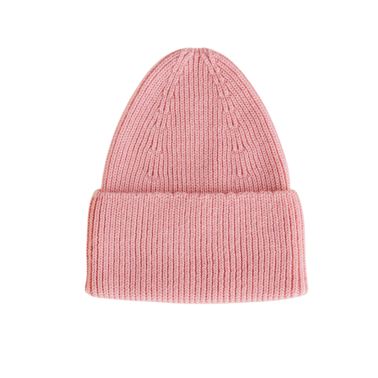 Hvid beanie Fonzie adult - Bubblegum