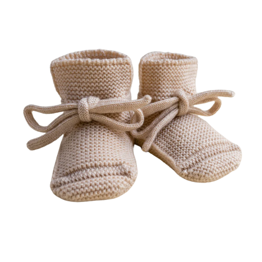 Hvid Hausschuhe - Hafer