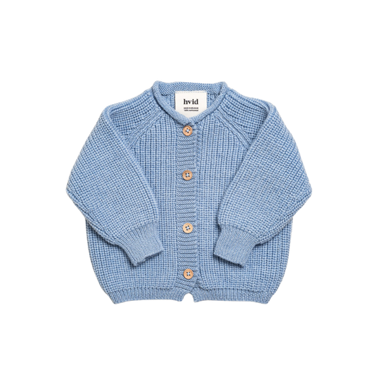 White Cardigan Inga - Light Blue