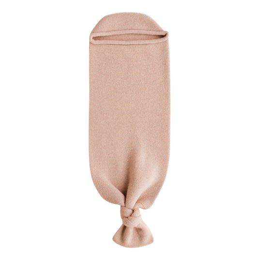 Hvid Cocoon - Aprikose