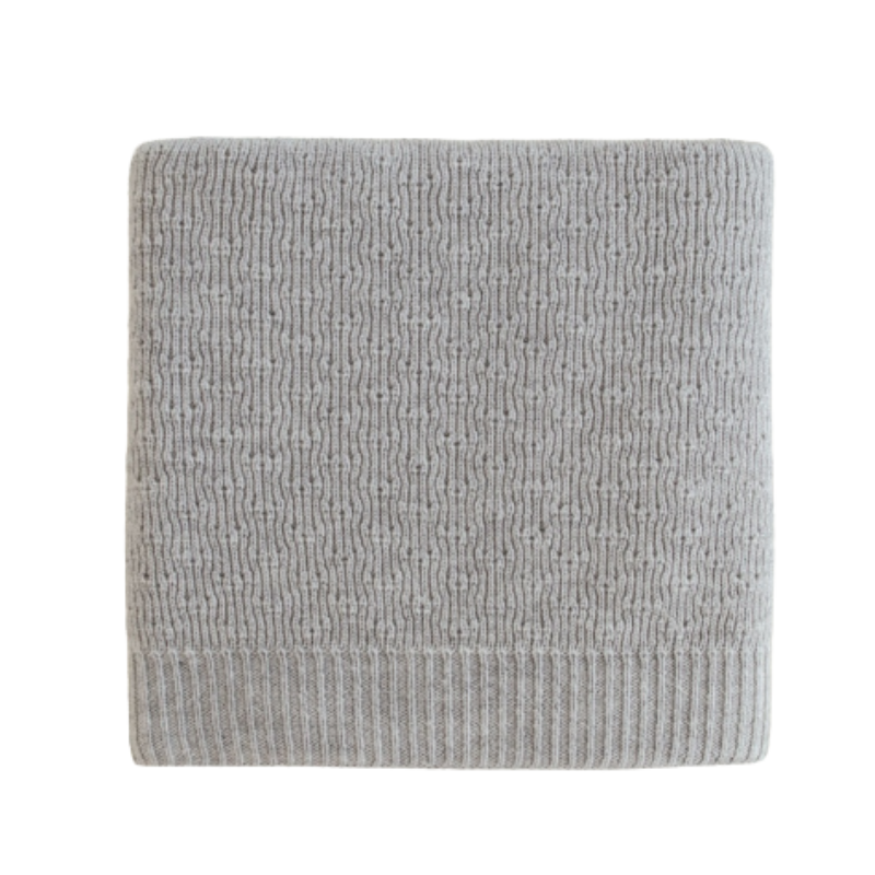 Hvid-Decke Dora AW25/26 – Grau meliert