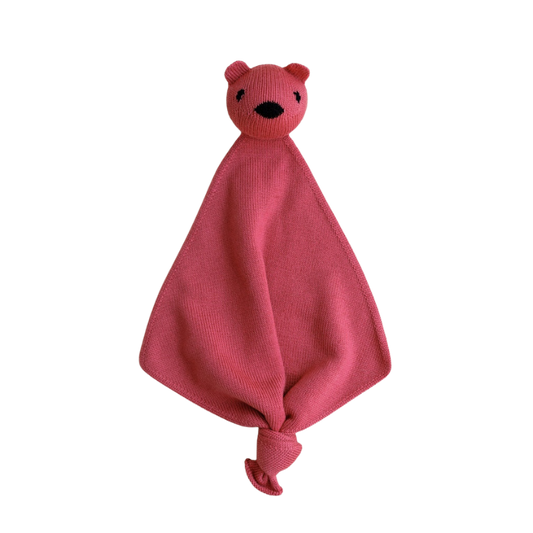 Hvid Teddy Tokki - Mokka