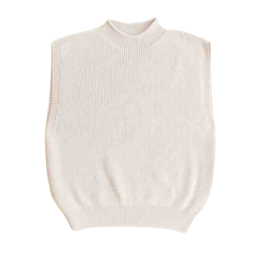 Hvid Weste Helle - Creme