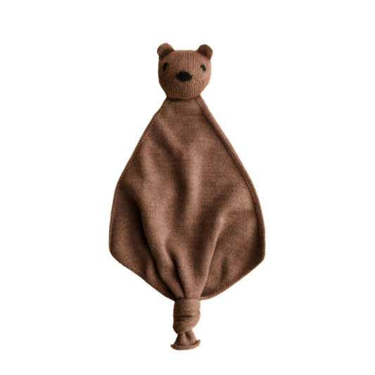 Hvid Teddy Tokki - Mokka