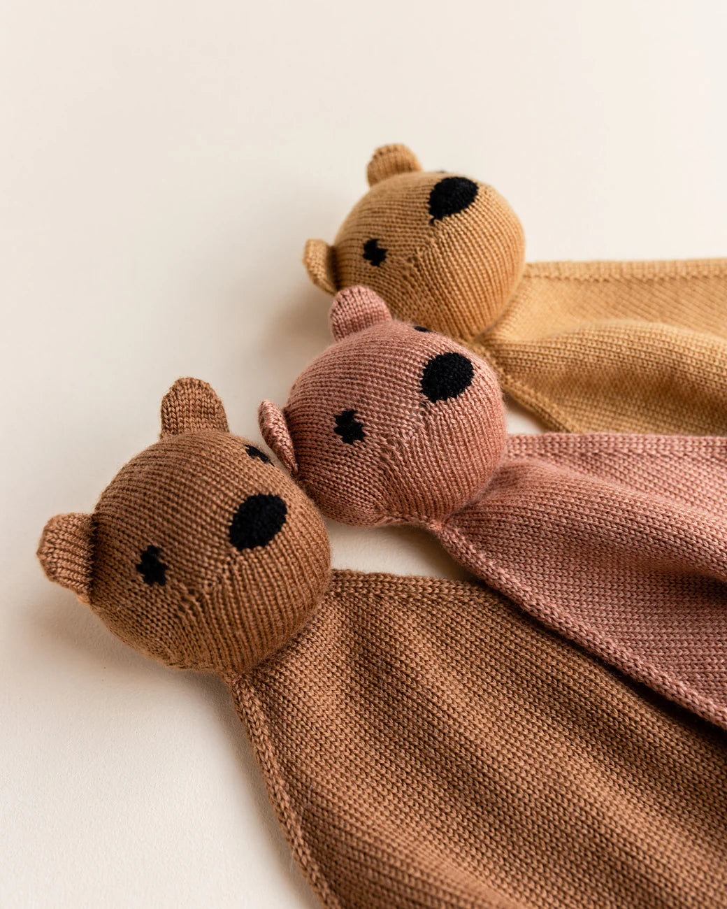 Hvid Teddy Tokki - Terrakotta