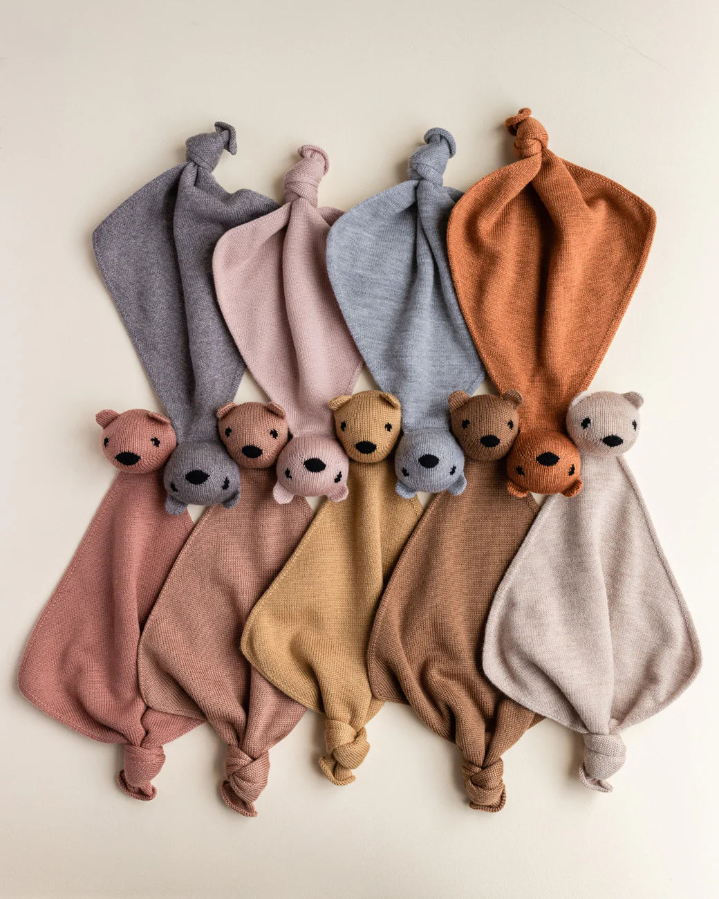 Hvid Teddy Tokki - Terrakotta