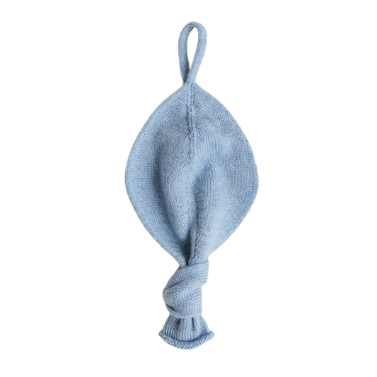 Hvid Titi - Hellblau