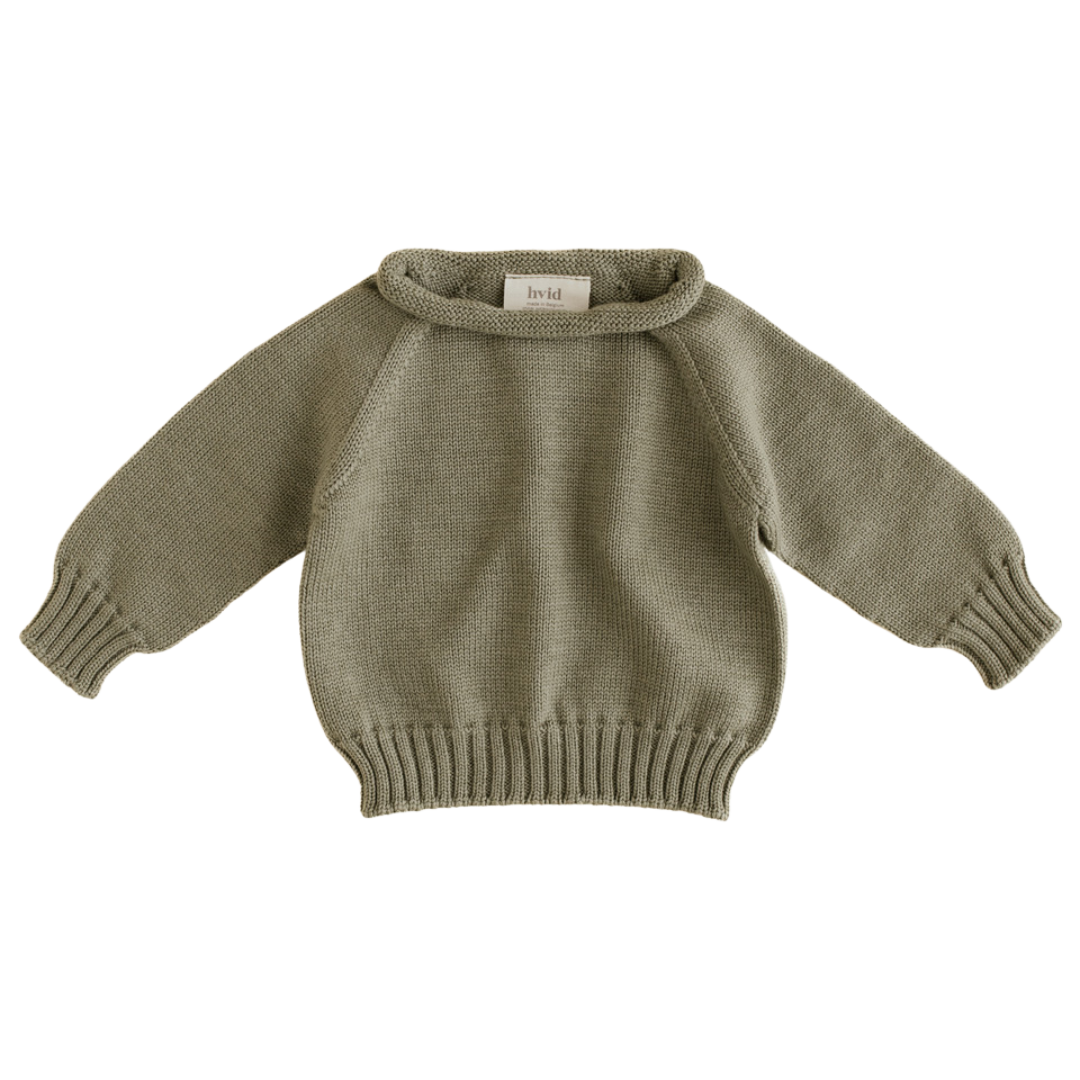 Hvid-Pullover Georgette – Artischocke