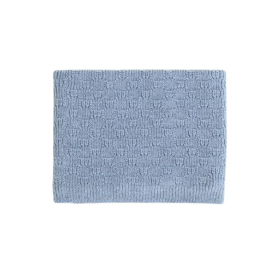 Hvid Schlauchschal Gigi - Hellblau