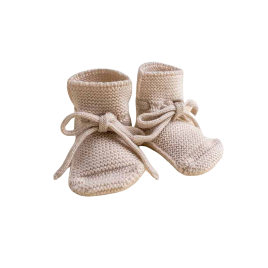 Hvid Hausschuhe - Creme