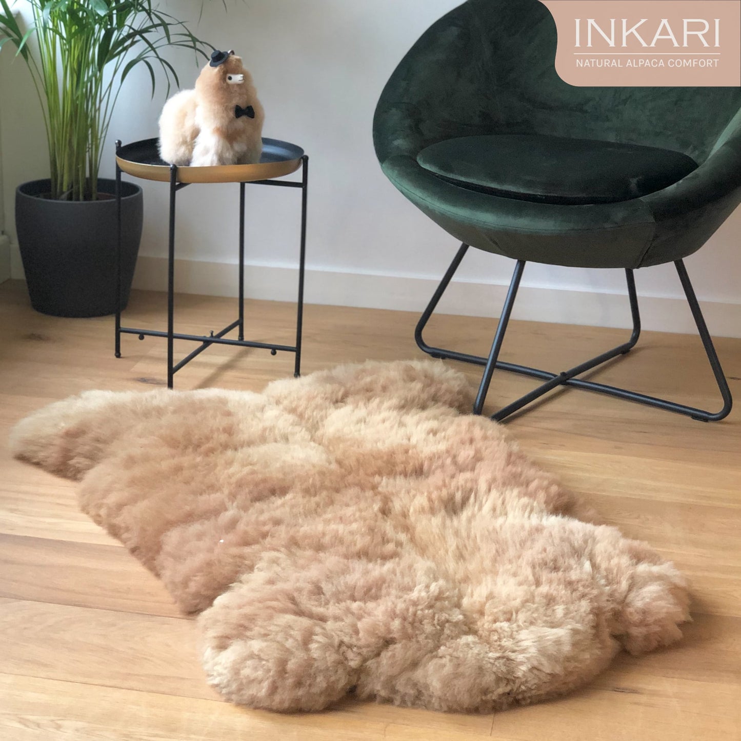 Inkari Alpaka-Fell – Sandstone