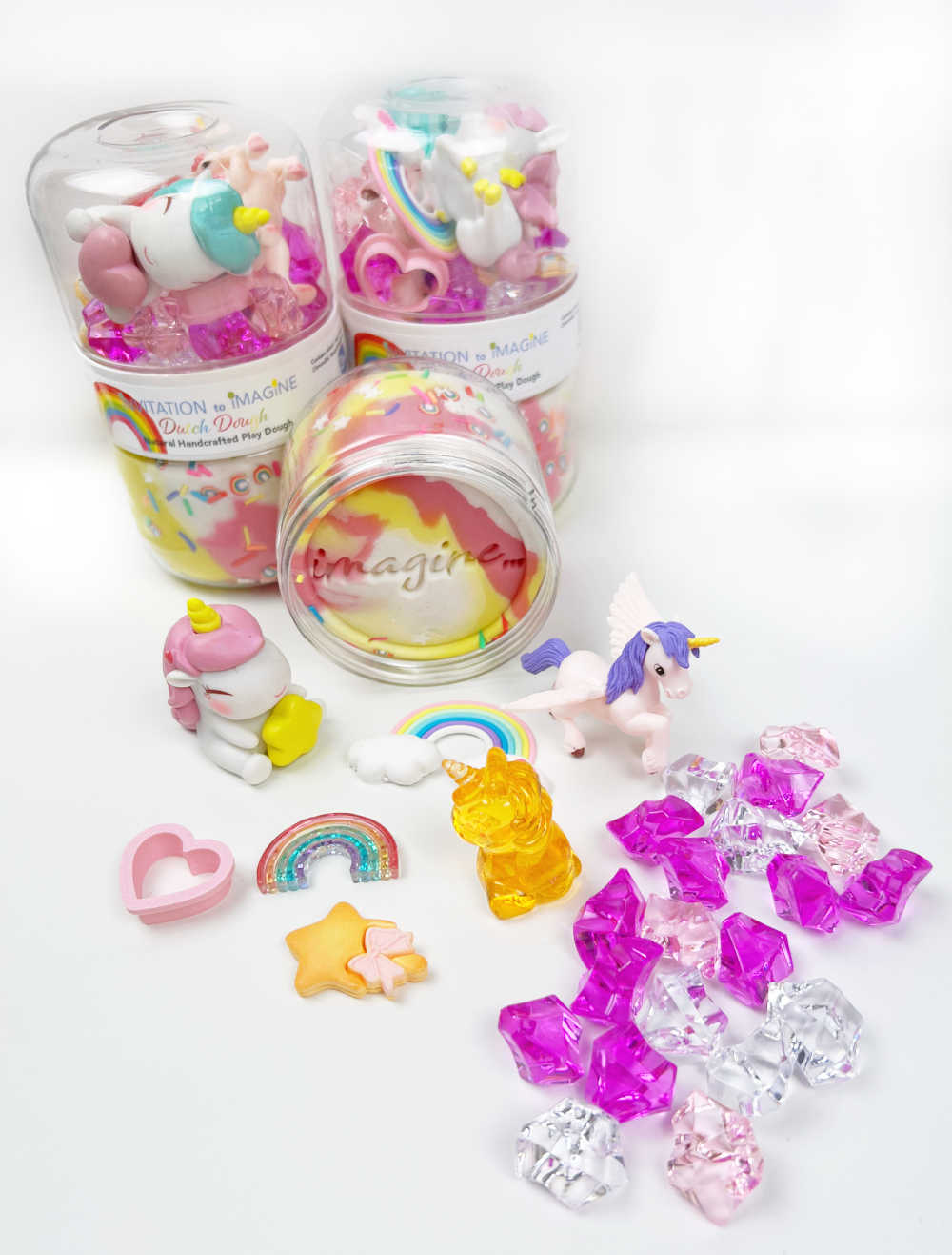 Einladung zur Imagine Play Pot - Regenbogen